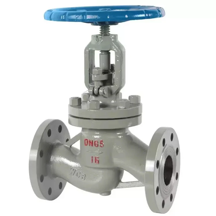 High Temperature Steam Thermal Oil Manual Operated Globe Valve Cast Steel WCB Flange Globe Valve