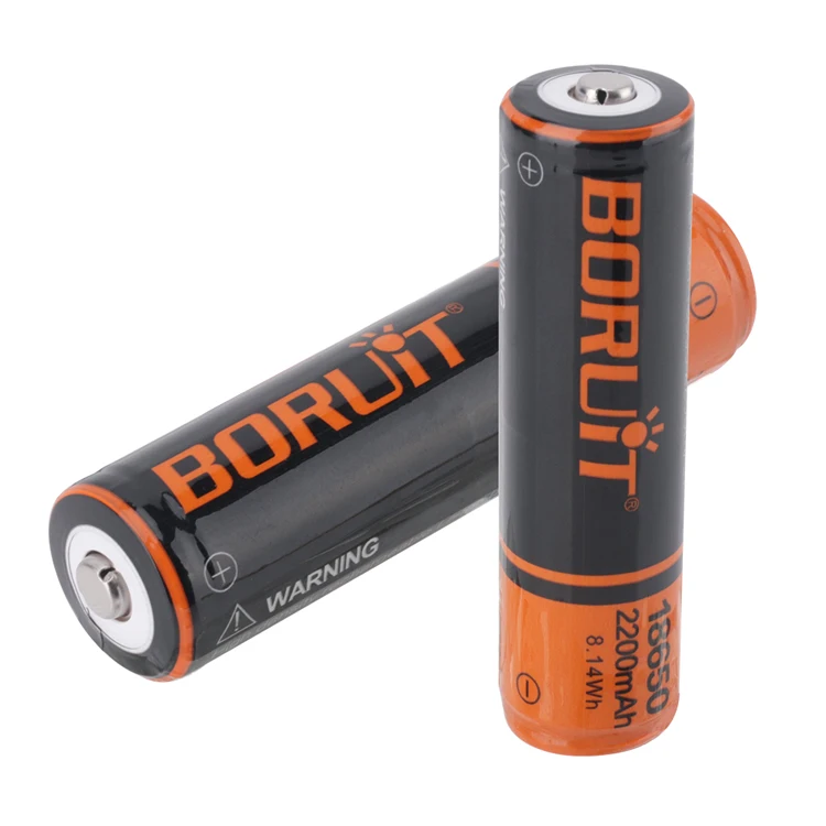  BORUiT 2200 мАч 18650 литий-ионная батарея 3 7 в перезаряжаемые литий-ионные