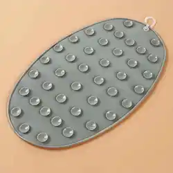 Soft Washboard Household Products 4pcs Silicone Scrubboards Household Folding Washboard With Suction Cup Non-slip