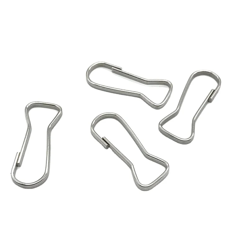 purse clasp hardware spring clip 28mm 304 stainless steel key chain metal spring hook