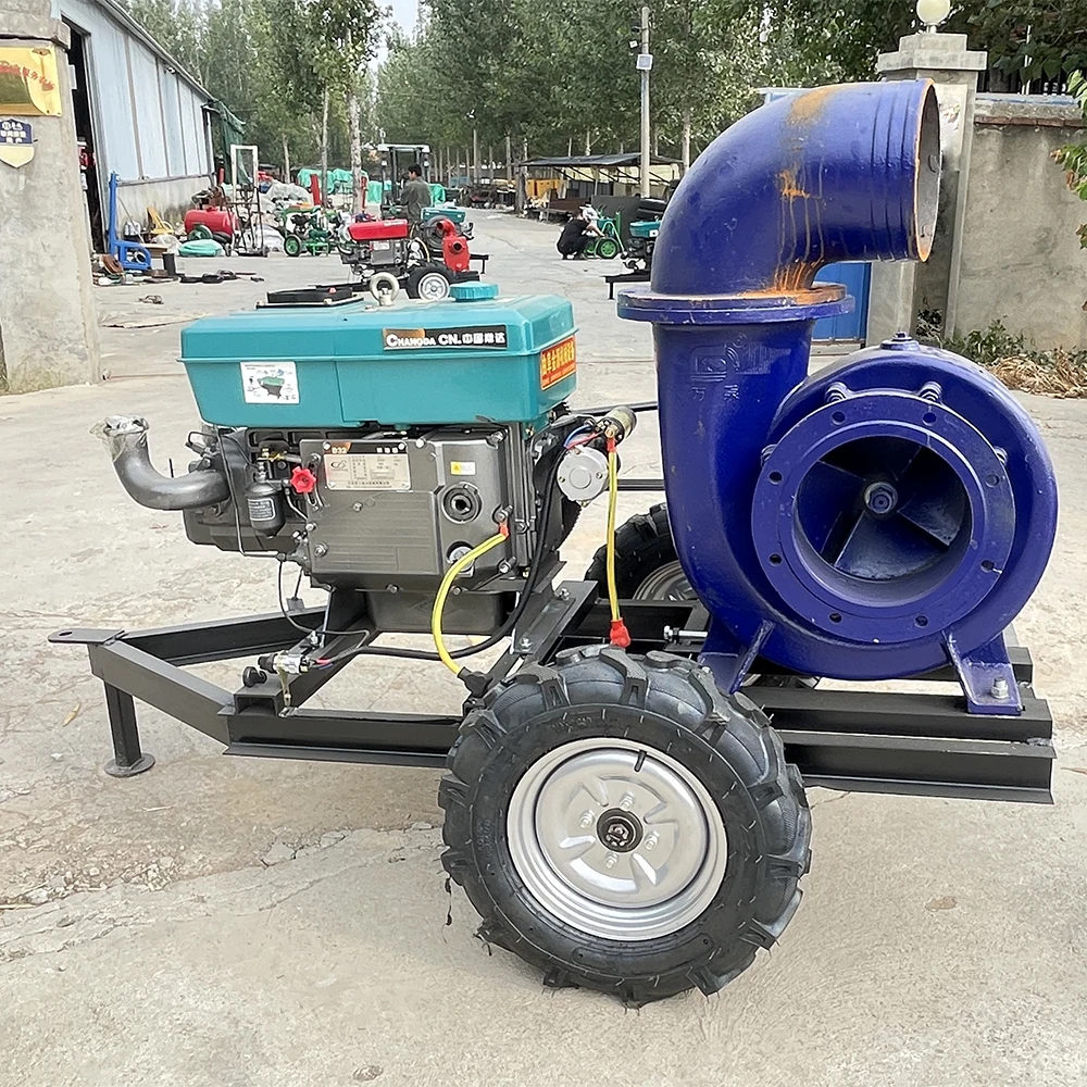 6 Inch 8 Inch Drainage Pump Mixed Flow Pump Water Cooled Diesel Pump