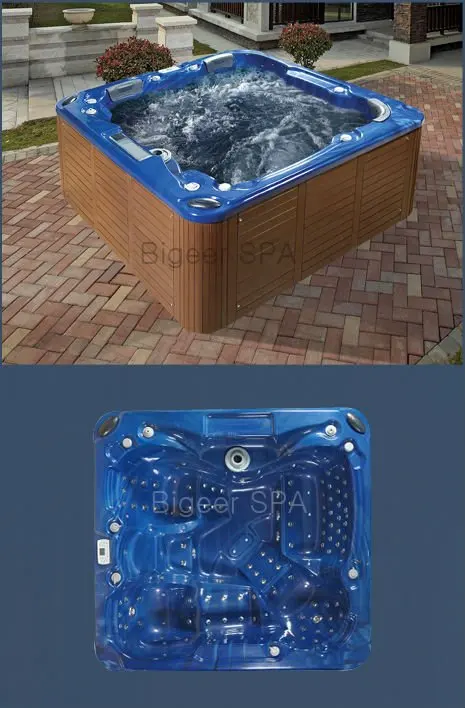 2023 Top hot sale classic design outdoor hot tub spa BG-8839 for 5 person