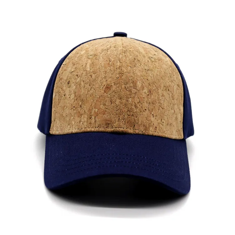 Six Panels  Wood Cap Gorras  With Customized logo  Curve Visor For Adjustable Sports
