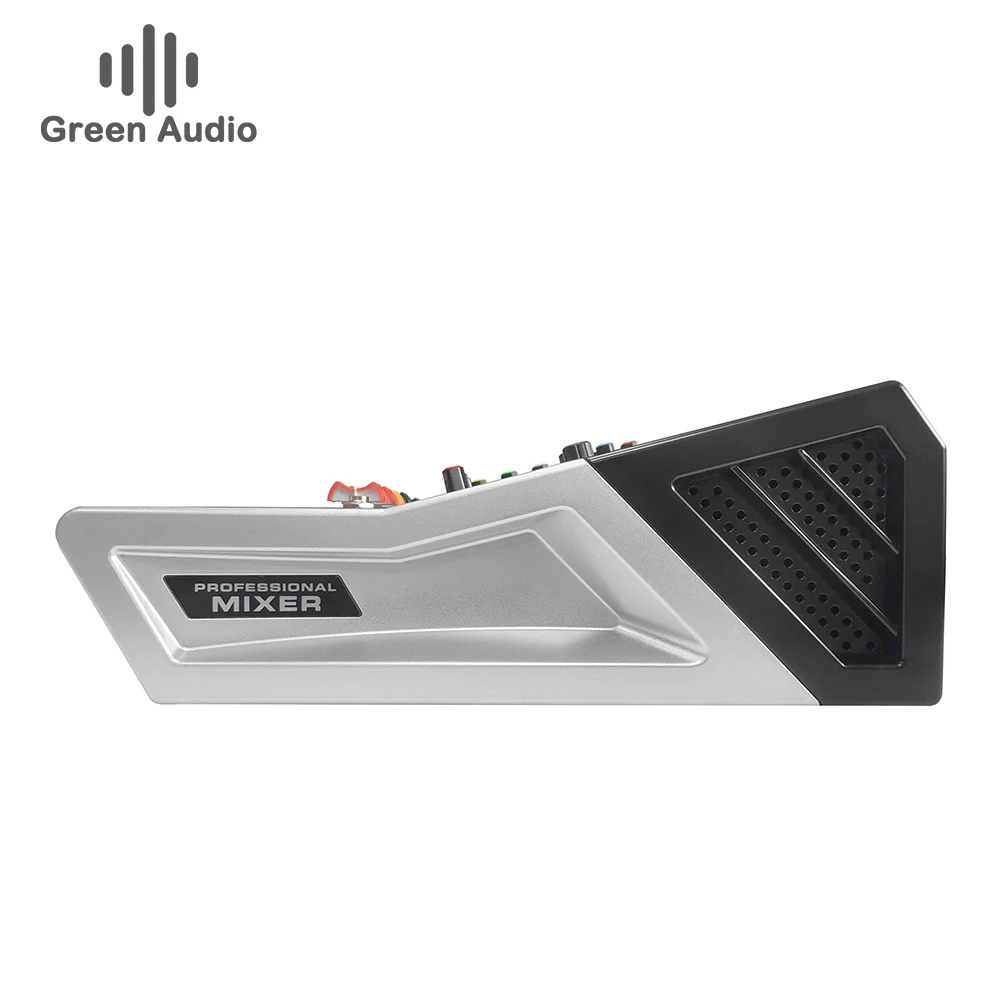 GAX-ED6 Professional 6 channel Audio Power amplifier mixer 7-band Equalization Mixing With USB Switch For Karaoke Stage KTV