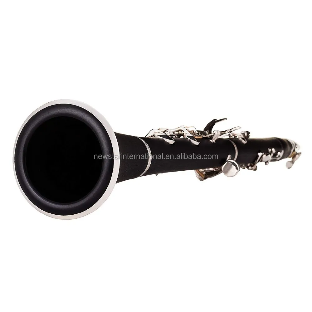 Bb flat ebonite clarinet with case mouthpiece 17keys hcl 101