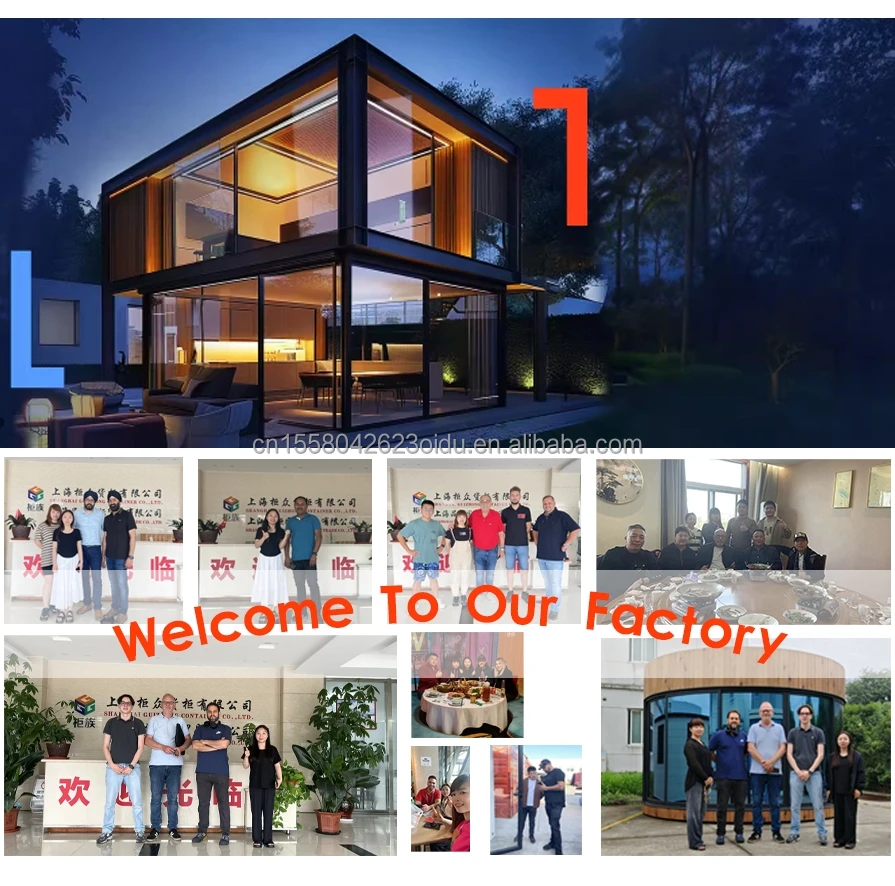 2024 New Popular Prefabricated Houses with Bedrooms, Containers, and Home Prefabricated Triangle Houses with Bathrooms