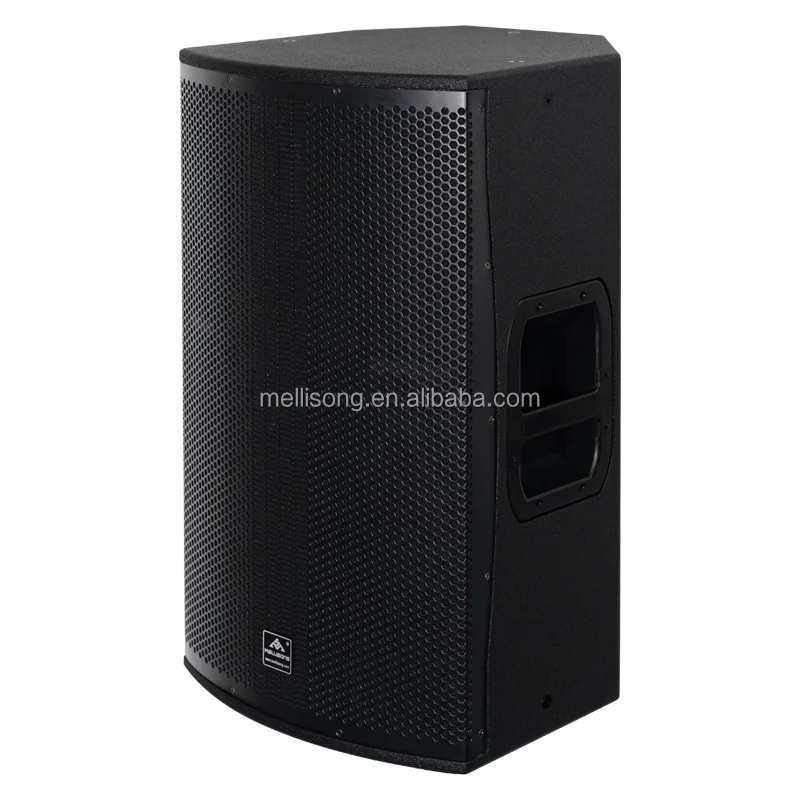 Professional Audio 15-Inch Two-Way Full Range Wooden Active Speaker with DSP Bluetooth High Power for Pro Audio Use