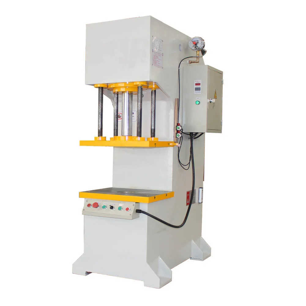 C frame 150 ton metal stamping hydraulic press metal plate sheet forming machine