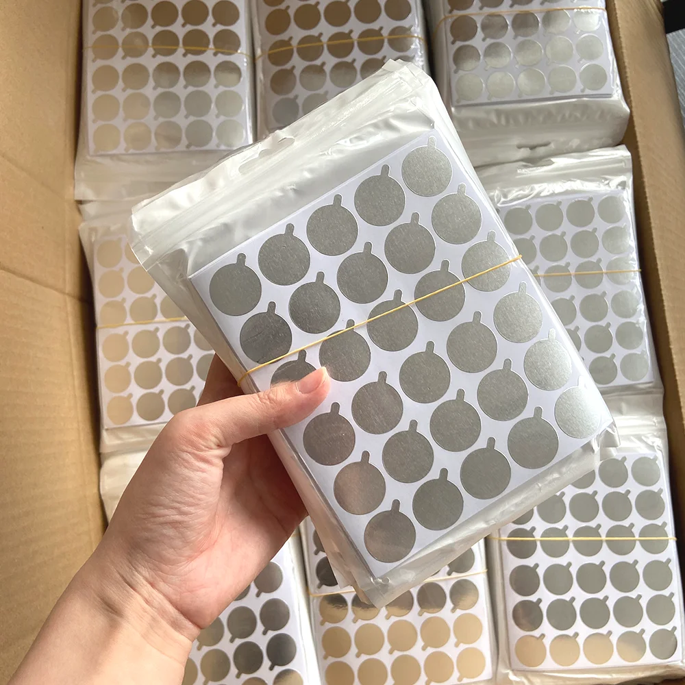 China Supplier Beauty Eyelash Sticker Glue Holder Pallet Paste Stickers Manufacturer