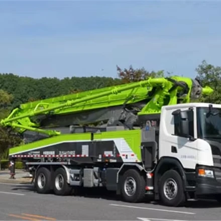 Zoomlion оригинальный Подержанный бетононасос с четырьмя осями 25 м 32 38 45 52 63