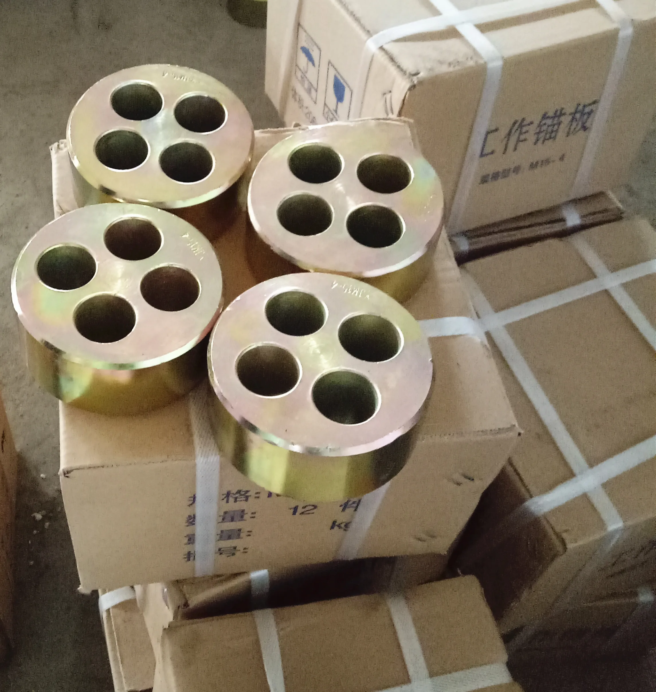 Liuzhou Lingqiao Prestressed Concrete Post Tensioning PC Steel Wire Anchor Wedges