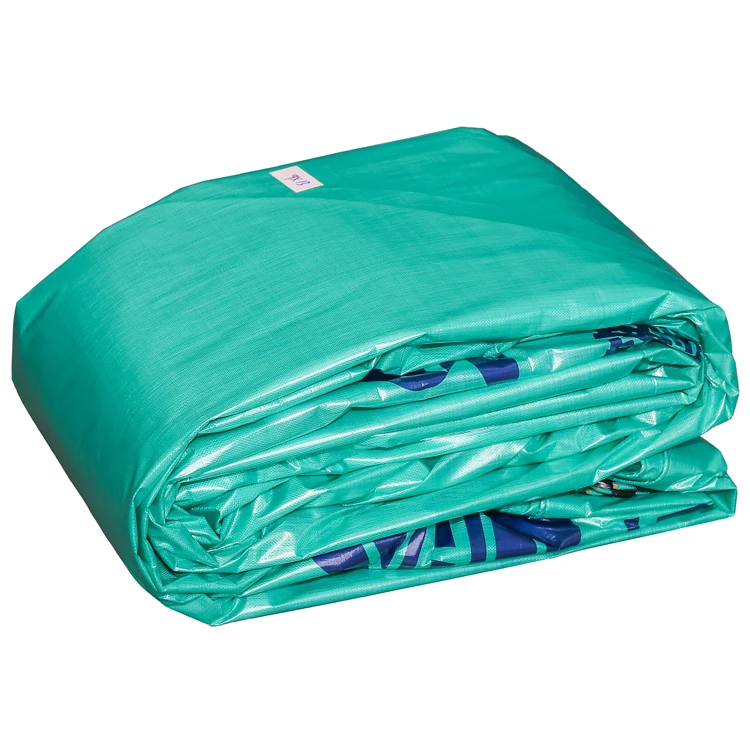 Industrial green plastic pe tarpaulin HDPE tarpaulin