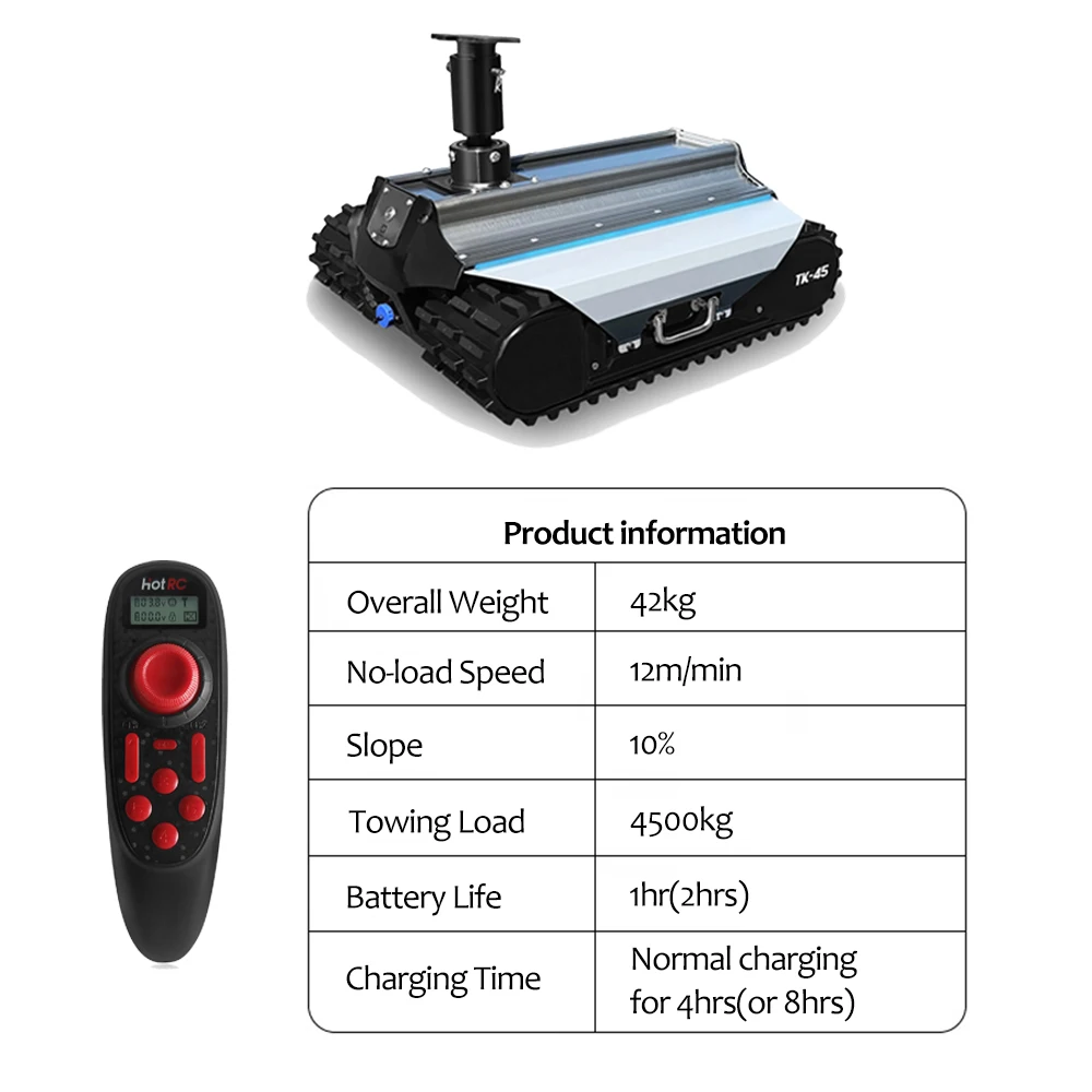 New Design Tk45 Electric Trailer Dolly Caravan Mover Mover Trolleys With Motor