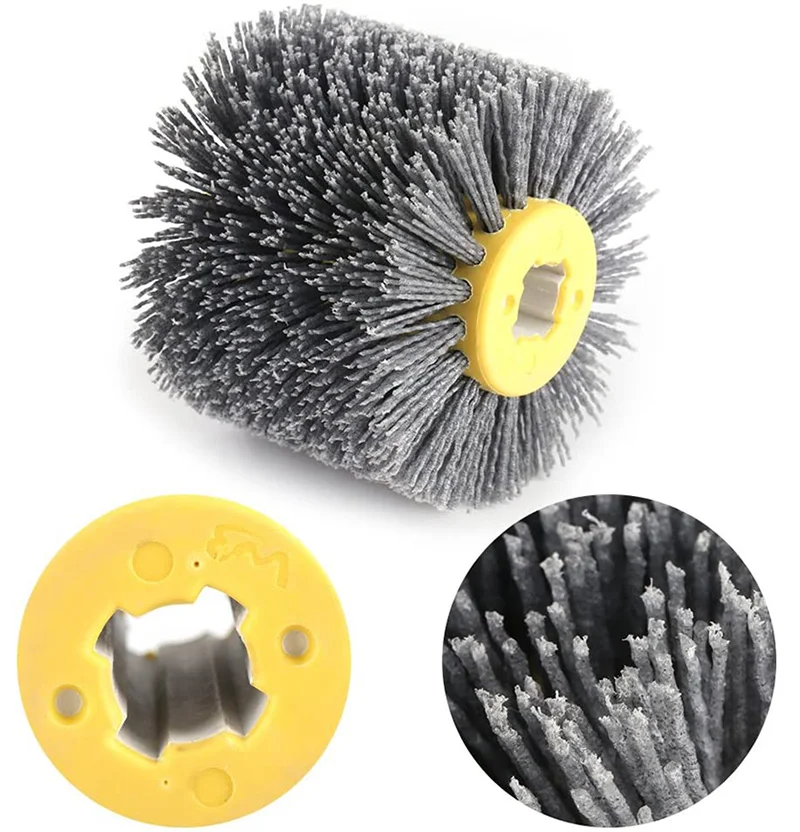 Abrasives Wire Polishing Wheel for Wooden Furniture Burnishing Polishing Striping Drawing Grit #120