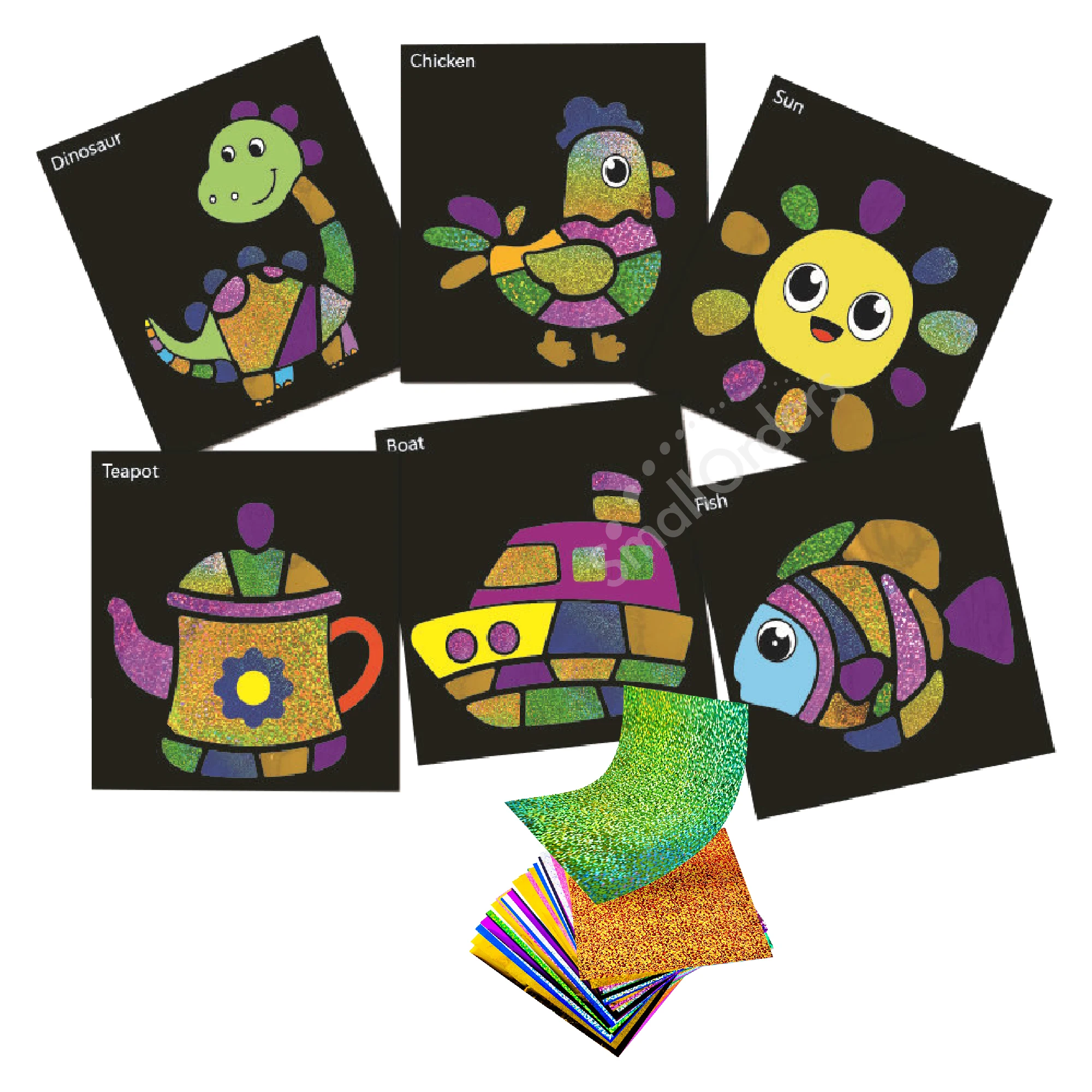 novelties 2024 new products ideas 2024 2025 Promotional stickers kids Cartoon DIY Handmade magical art Stickers novelty gifts