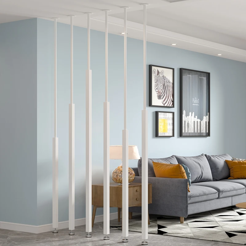  High quality elegant small columnar combination wrought iron room divider panel