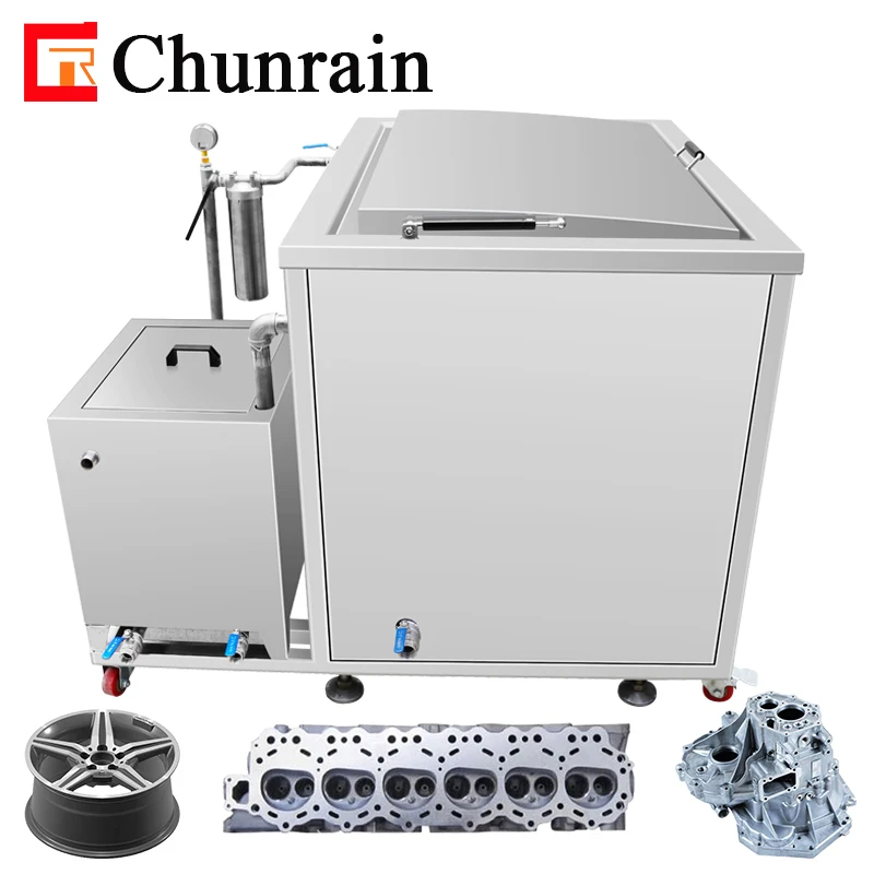 
Industrial ultrasonic cleaner for engine cylinder block carbon remove heavy oil with filtration cleaning equipment 