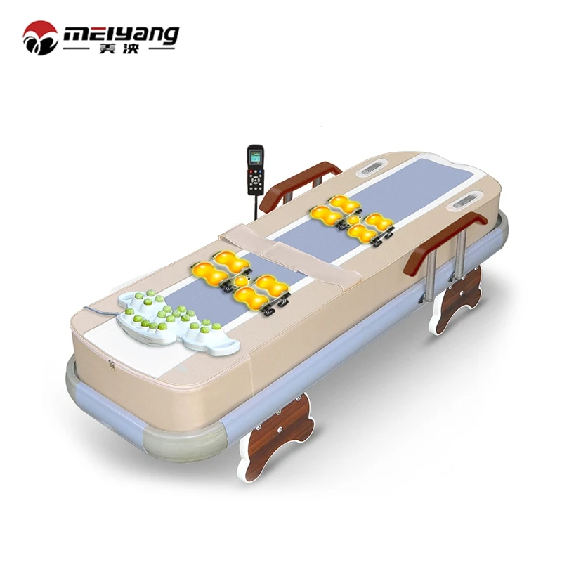 
new arrival popular in Korea jade stone roller massage bed 