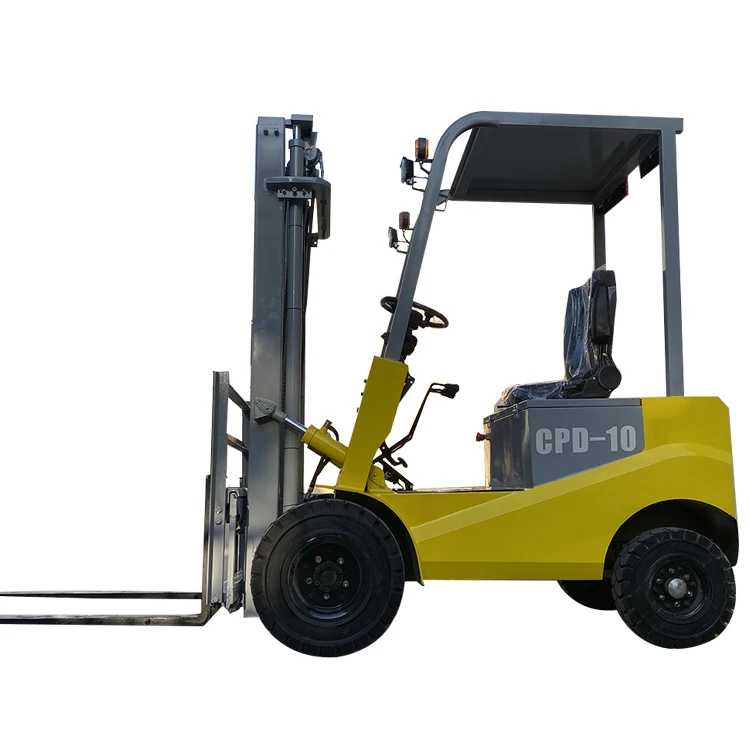 Hot sales China factory electric forklift cost 48V 60V forklift  pallet fork liftLithium battery 1ton 2ton 3ton