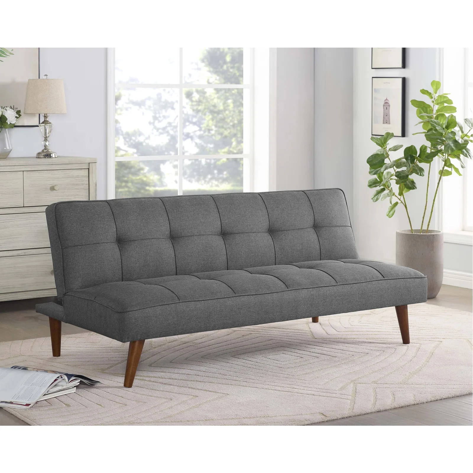 Fabric Sofa Bed Multi-purpose Divan Living Room Sofa Cum Bed Combinations Convertible Sofa