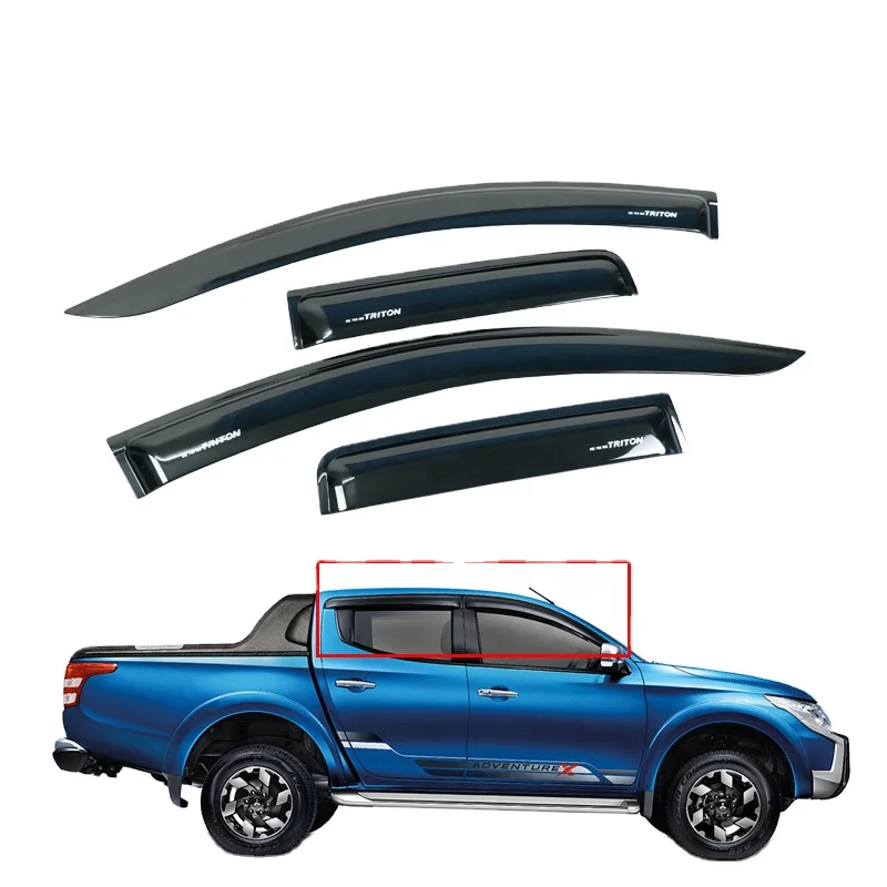 LE-STAR 4X4 accessories car door window visor for hilux/any car