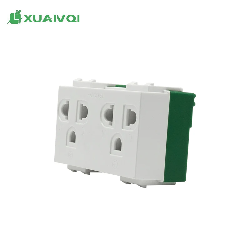 Tabletop miniature power outlet 3-pin Universal Power Socket 16A