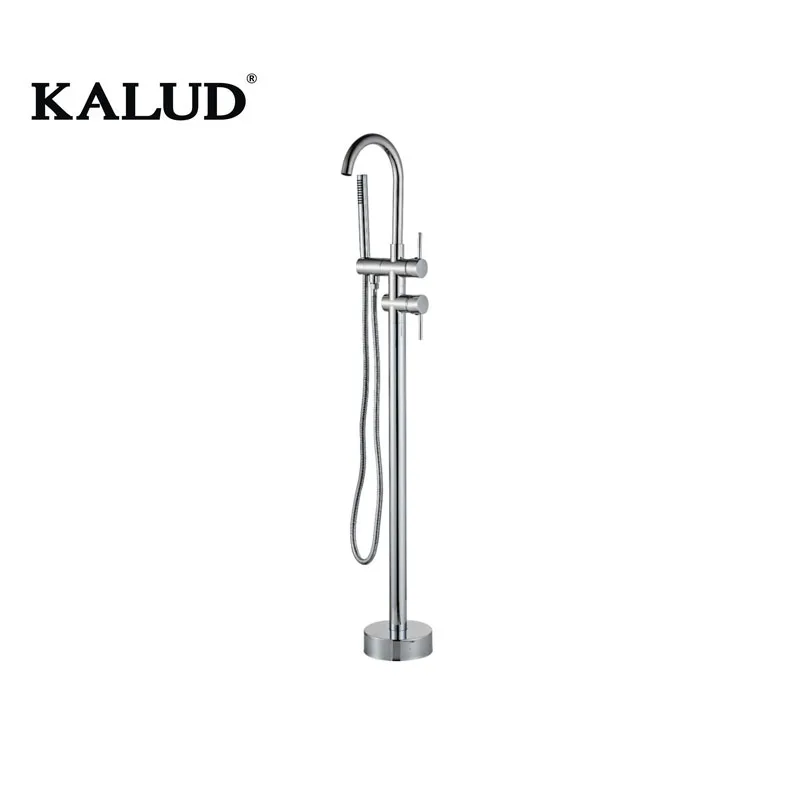 brass floor standing bathtub faucet bathroom faucet