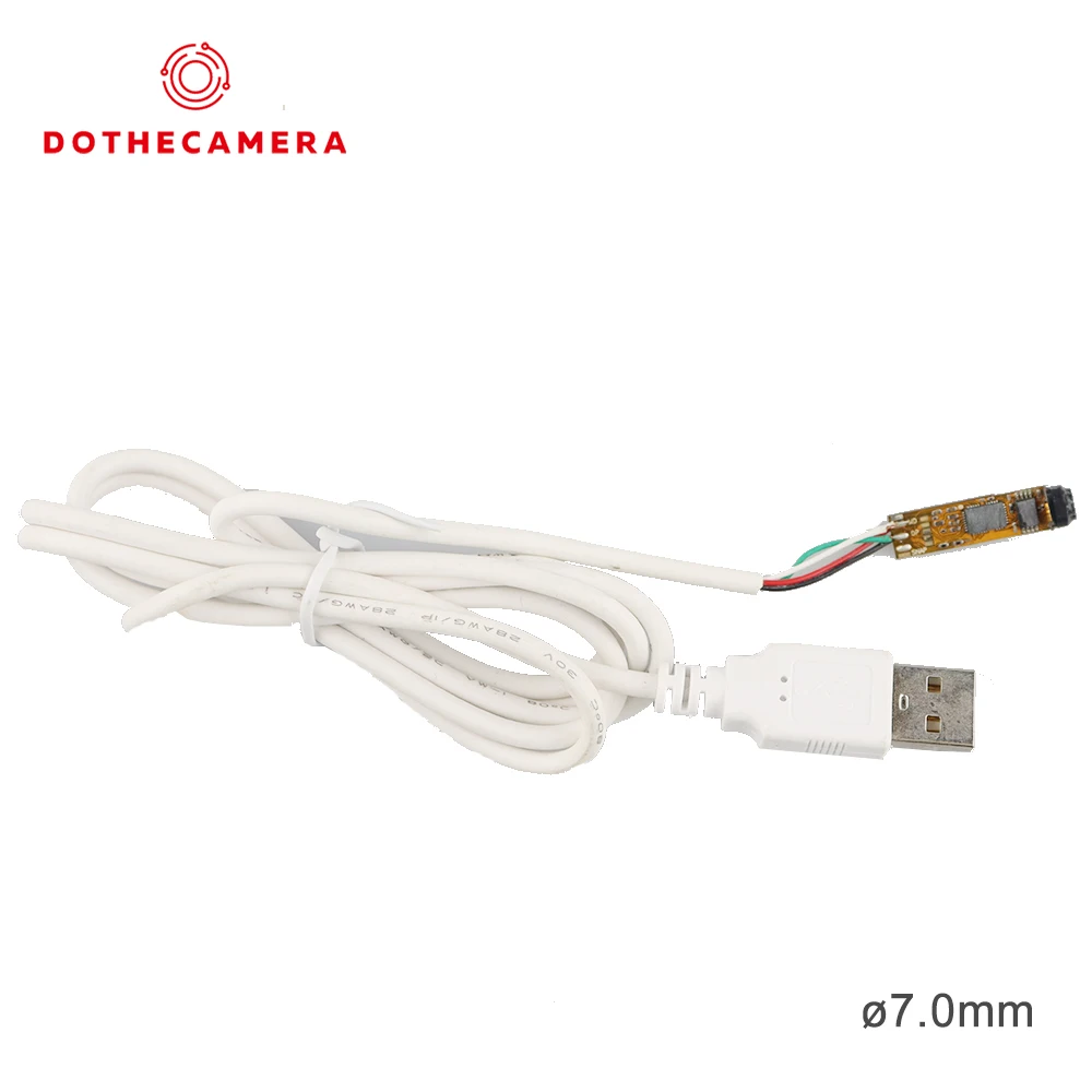 7.0mm 2mp OV2755 Endoscope Camera Module USB Mini Macro for Industrial Endoscopy 30-50mm DOF