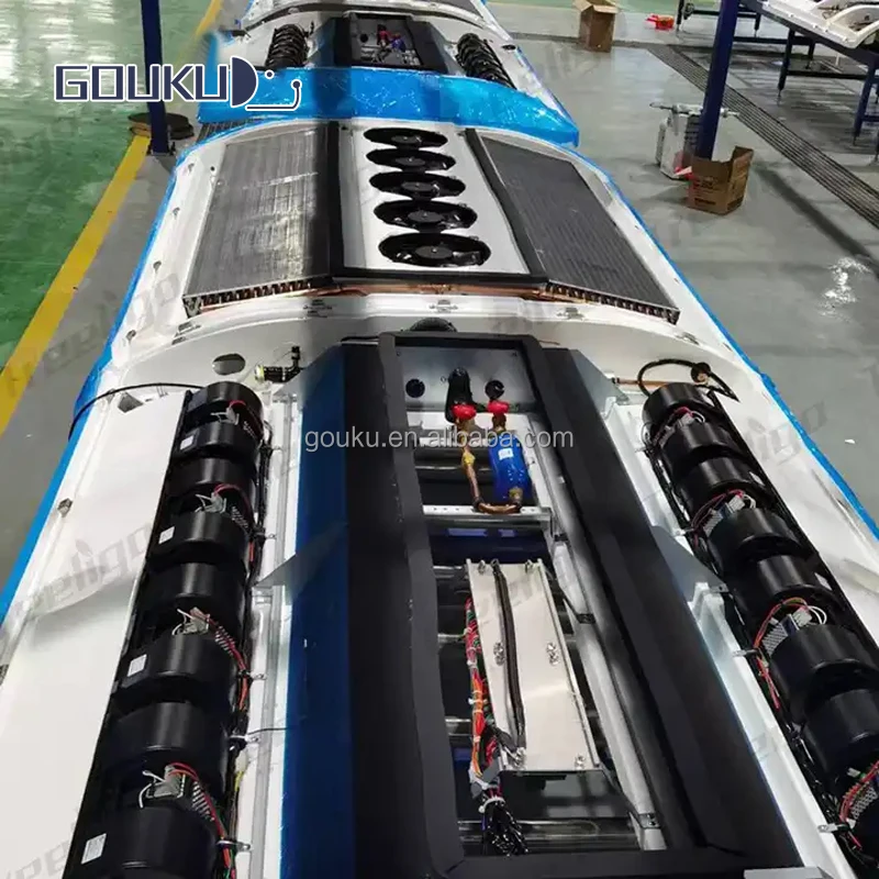 Roof Mount Electric Small 14kw Bus Air-Conditioning Ac Uint Train tourist Coaches Air Conditioning