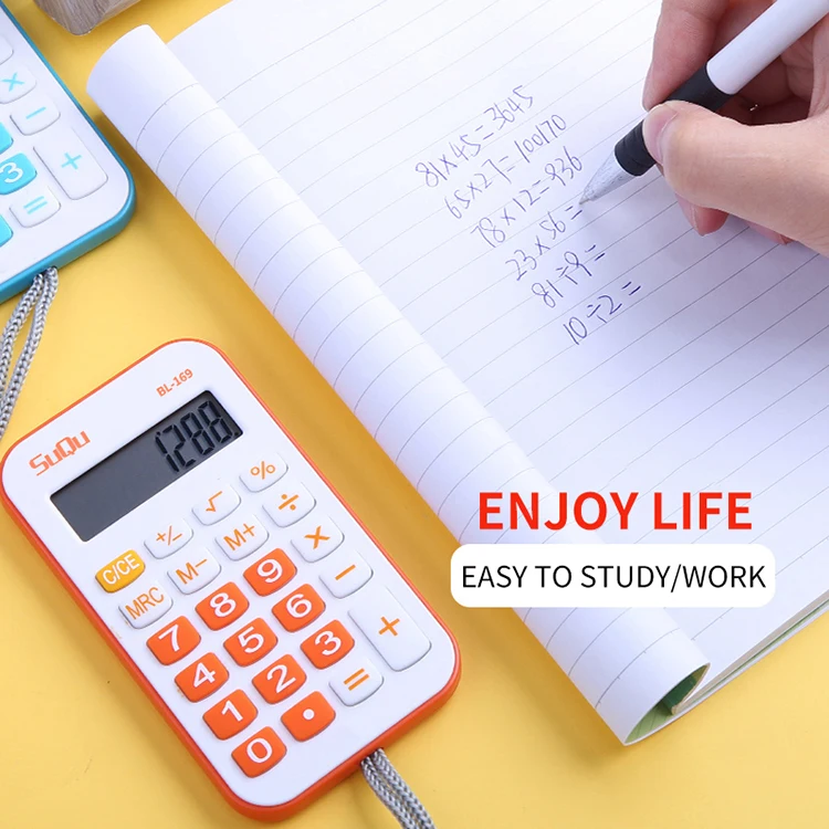 Electronic Desktop Portable Calculator Factory Cute Financial Scientific Calculators Student Mini Calculator