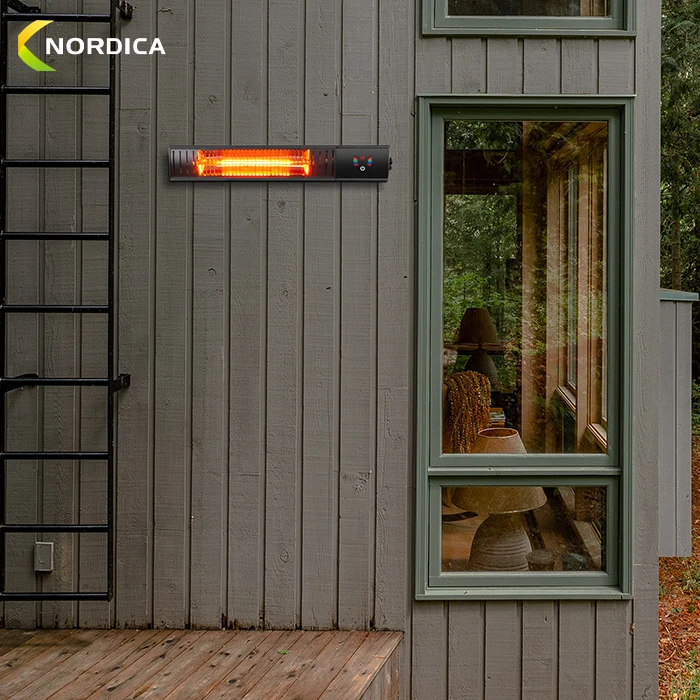 Wall mount heater 1500W electric infrared patio heater electric industrial heater