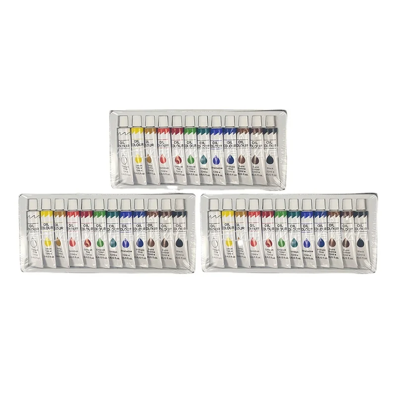 Acrylic paint 12ml*12 colors gouache watercolor paint wall painting acrylic paint wholesale