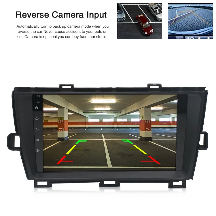 Android 10 For Toyota Prius 2009 2010 2011 2012 2013 Multimedia Stereo Car DVD Player Navigation GPS Radio