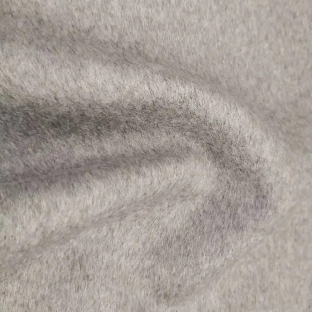 Italy High Qualtiy Fabric 100%Cashmere Fabric for Winter Women Coat Customized Warm Touch Plain
