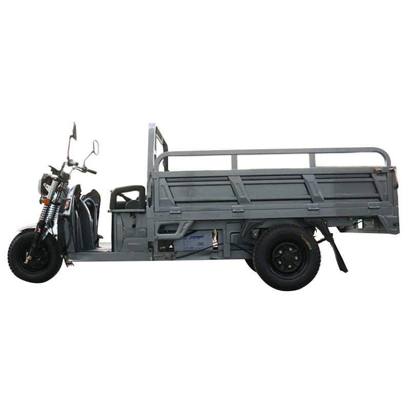 800w-1000w three-wheel electric vehicle factory pull cargo self-unloading open type carrying goods electric tricycle