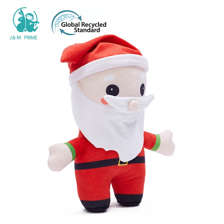 OEM ODM Custom Manufacturer Wholesale Christmas Santa Claus stuffed Plush toy for kids Christmas gift