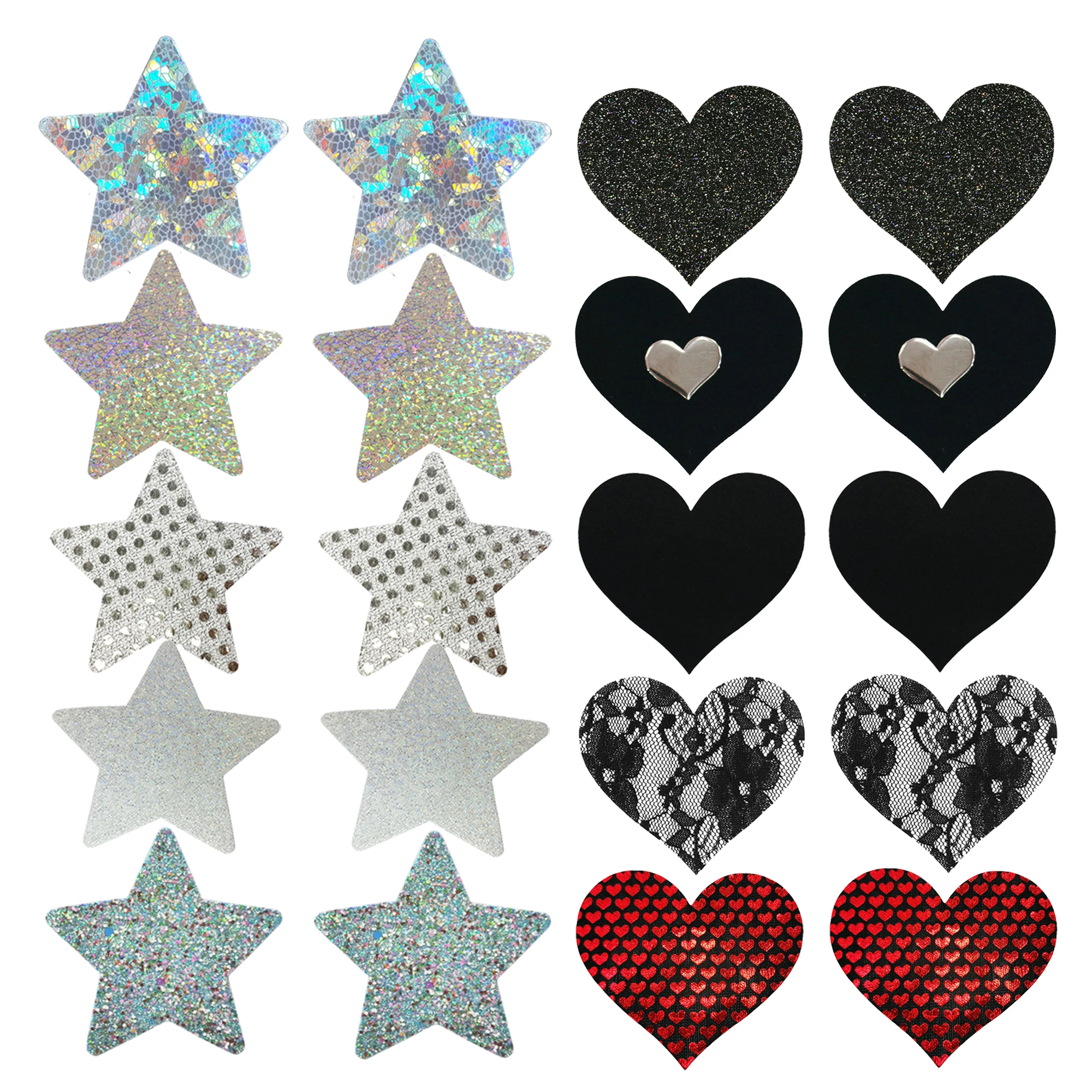 Hot Sale Black Sexy Nipple Breast Red Decoration Pasties Boob Cover Women Chest Nipple Stickers Sexy Custom Nipple Pasties Lace