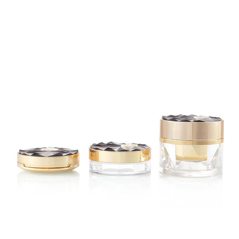 Acrylic double-layer cream bottle air cushion box powder box series eye cream face cream skin care products cosmetics packaging