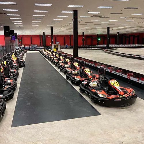 Factory Sale Rubber Track Kart Race Karting Go Kart Product Electric Go Kart Racing Track Barrier