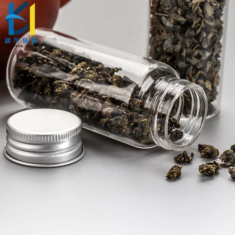 50ml 70ml Screw Cap Sample Test Glass Tube Bottle