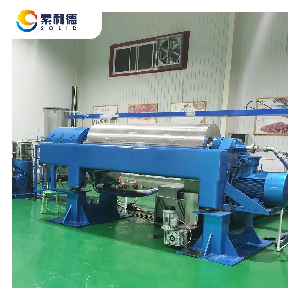 5T/H Cold Pressed Olive Oil Machine Extracted By 3 Phase Olive Oil Decanter Centrifuge and Vertical Separator