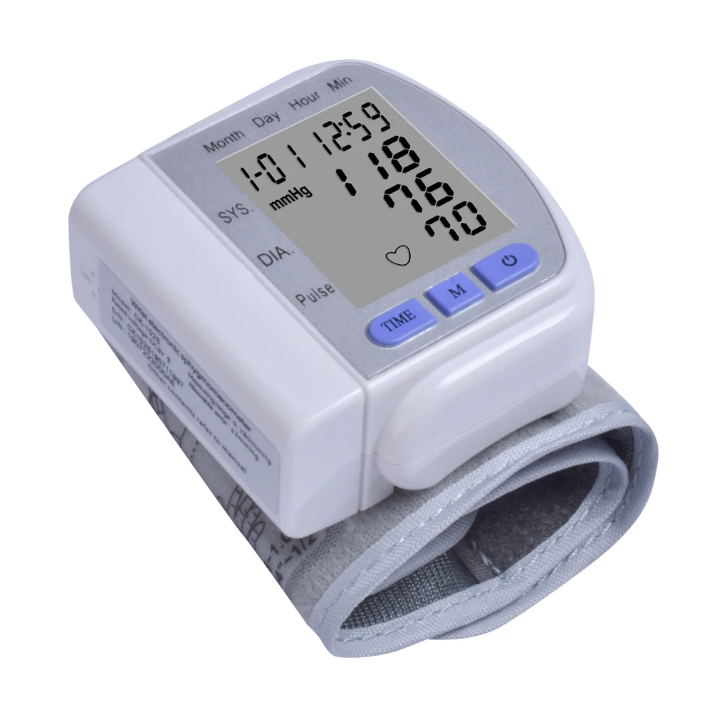 Hot Style Arm Wrist Digital Household Blood Pressure Meter Dispaly Monitor House Tester
