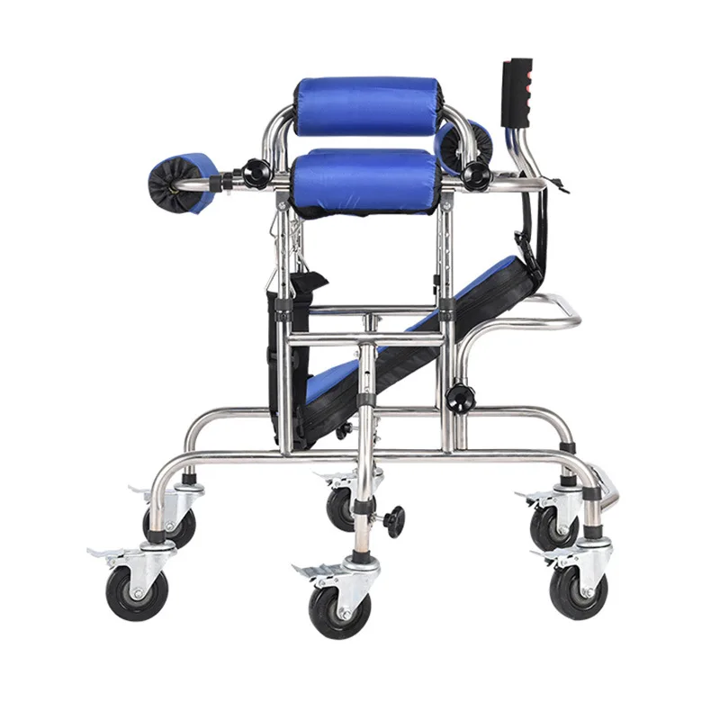 High Quality Children Cerebral Palsy Standing Frame Kids Walker Disabled Child Walker