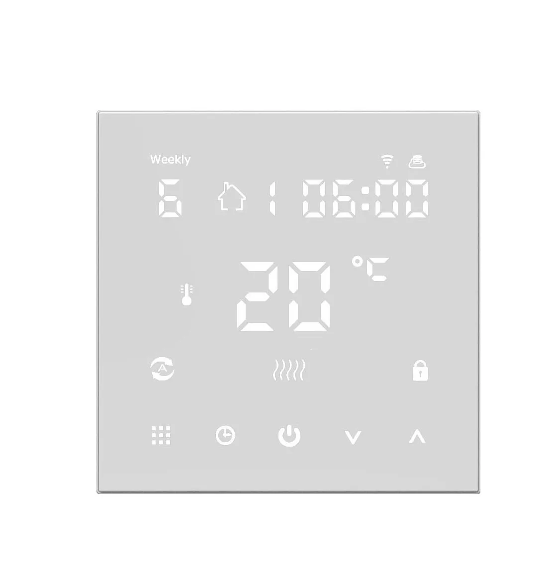 HY607 Wifi Thermostat Room Thermostat for electric underfloor heating
