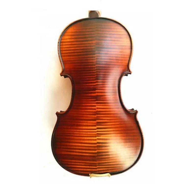 Violin handmade professional all solid fiddle string instruments with case and bow