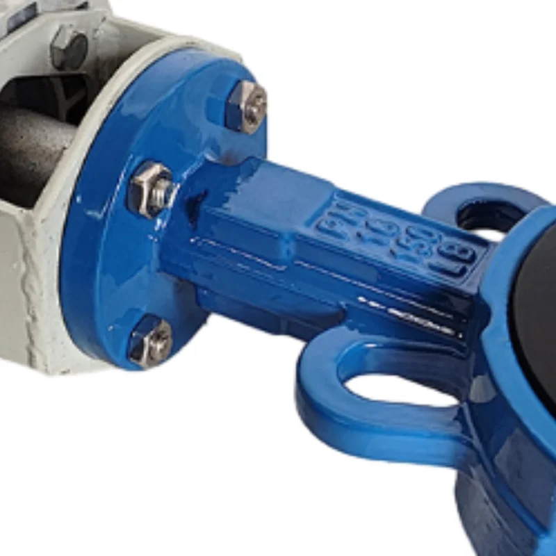 304 Ductile Iron Electric Wafer Butterfly Valve Solenoid Or Pneumatic Power Soft Sealing Gate For General Application