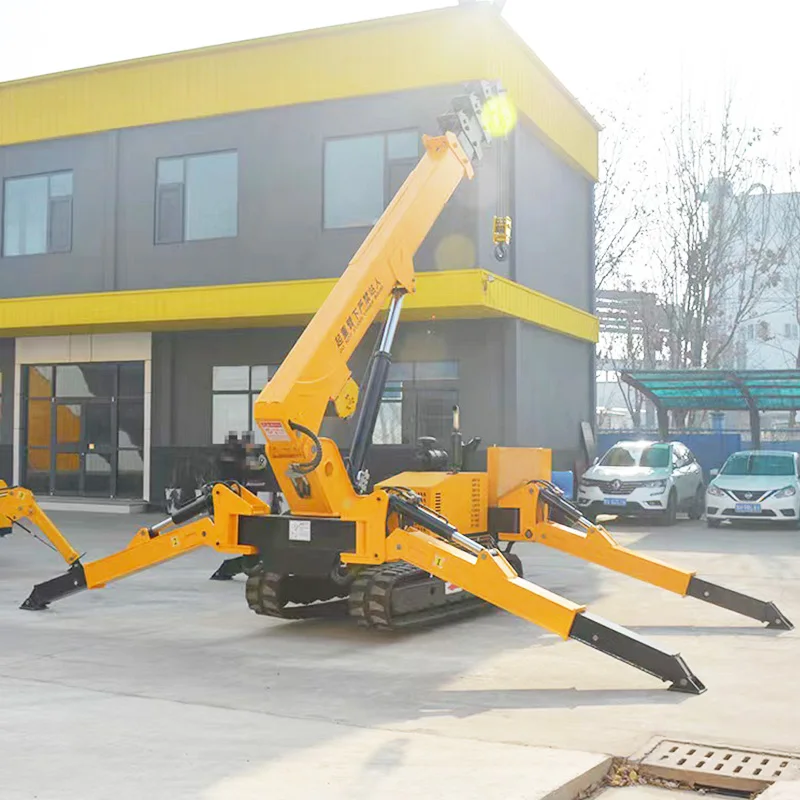 Diesel engine and electric motor 3 Ton Hydraulic Engine Crane
