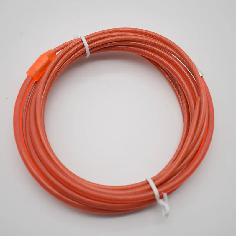  Надежная ТПУ Скакалка с покрытием фабричная скакалка спортивные детали для прыжков 4 мм