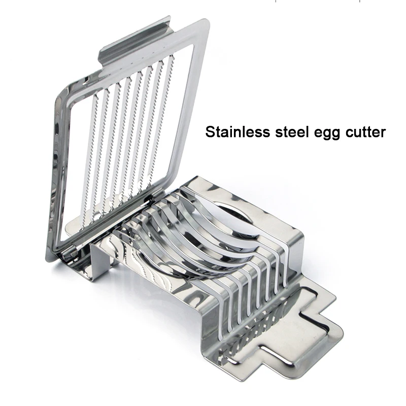 Hot Egg Slicer Cutter Stainless Steel Cutter Section Cutter Wire Egg Slicer For Kitchen Tools