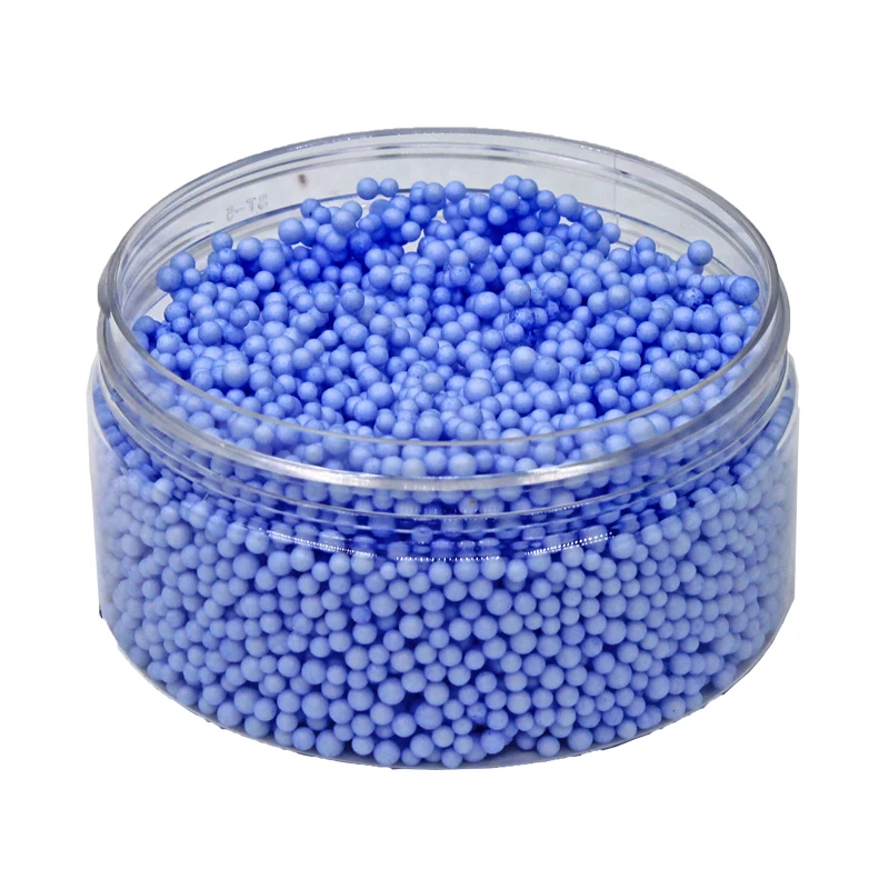 
SISLAND Not Fade Color Polystyrene Styrofoam Beads Small Foam Balls Slime Beads 